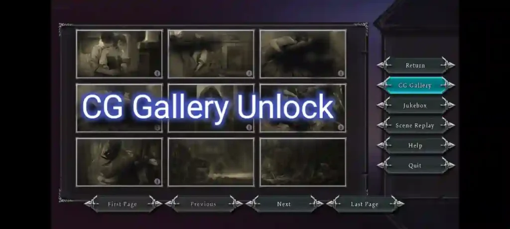 Seeds Of Chaos APK CG Gallery Unlock